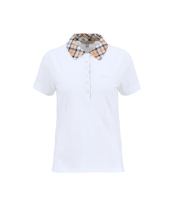 POLO MALVERN TOP WHITE HESSIAN